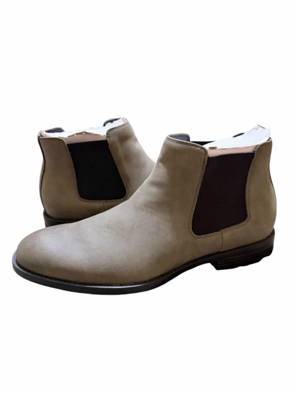 Men's Madden Olive Suede Chelsea Boots Size 12